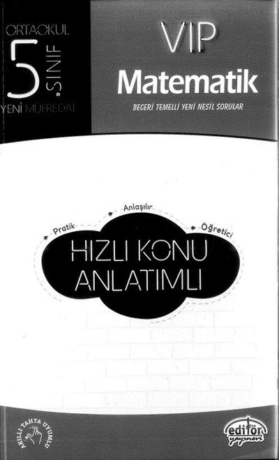 VIP MATEMATİK KONU ANLATIMLI Zeta Fotokopi