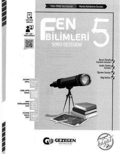 FEN BİLİMLERİ SORU GEZEGENİ
