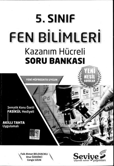 FEN BİLİMLERİ KAZANIM HÜCRELİ SORU BANKASI Zeta Fotokopi