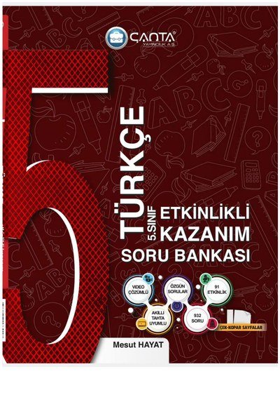 TÜRKÇE ETKİNLİKLİ KAZANIM SORU BANKASI Zeta Fotokopi