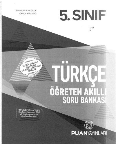 TÜRKÇE ÖĞRETEN AKILLI SORU BANKASI Zeta Fotokopi