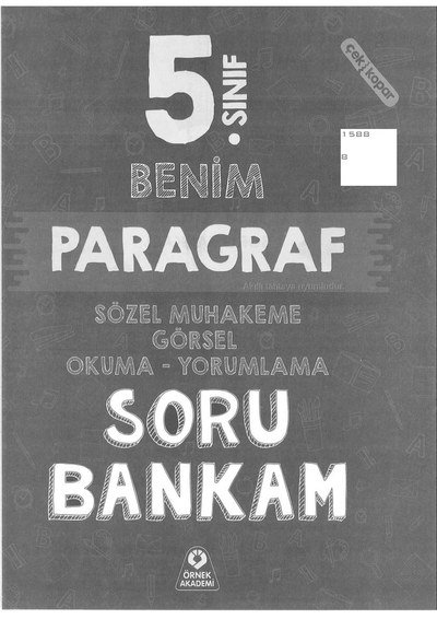 BENİM PARAGRAF SORU BANKAM Zeta Fotokopi