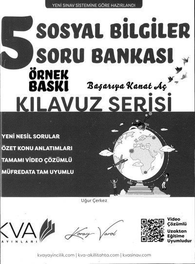 SOSYAL BİLGİLER SORU BANKASI KILAVUZ SERİSİ