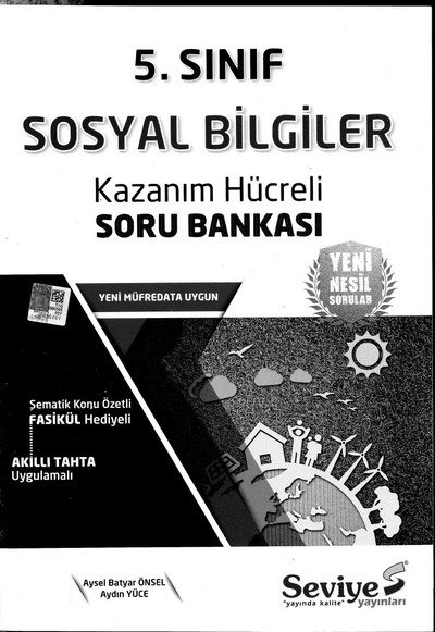 SOSYAL BİLGİLER KAZANIM HÜCRELİ SORU BANKASI Zeta Fotokopi