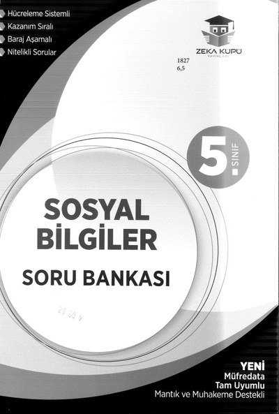 SOSYAL BİLGİLER SORU BANKASI Zeta Fotokopi