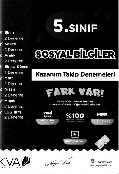 SOSYAL BİLGİLER FARK VAR