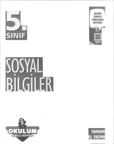 SOSYAL BİLGİLER OKULUM AKILLI DEFTER