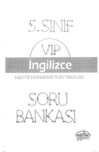 VIP İNGİLİZCE SORU BANKASI Zeta Fotokopi