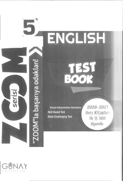 ENGLISH TEST BOOK Zeta Fotokopi