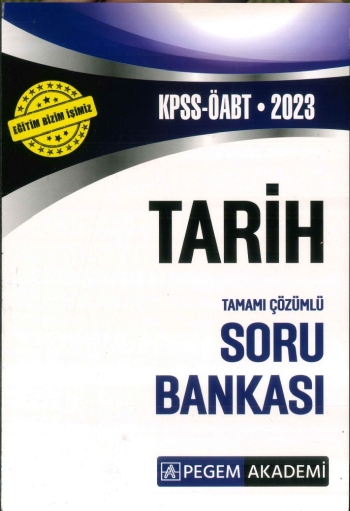 TARİH TAMAMI ÇÖZÜMLÜ SORU BANKASI