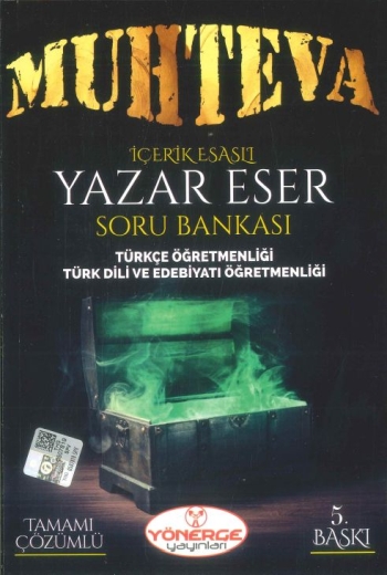 MUHTEVA İÇERİK ESASLI YAZAR ESER SORU BANKASI Zeta Fotokopi
