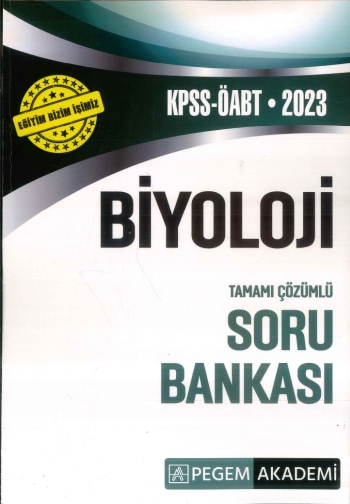 BİYOLOJİ TAMAMI ÇÖZÜMLÜ SORU BANKASI Zeta Fotokopi