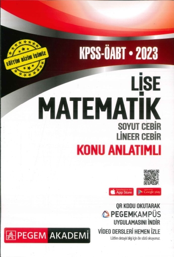 LİSE MATEMATİK SOYUT CEBİR LİNEER CEBİR KONU ANLATIMLI Zeta Fotokopi