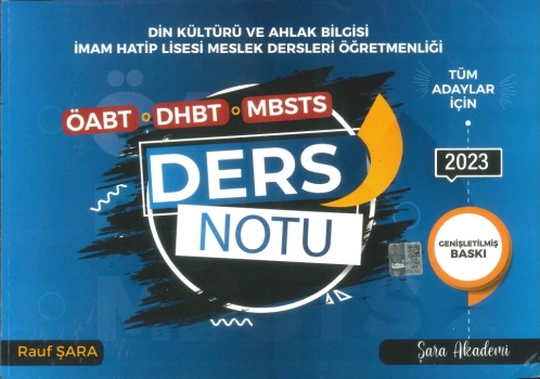 DİN KÜLTÜRÜ VE AHLAK BİLGİSİ DERS NOTU Zeta Fotokopi