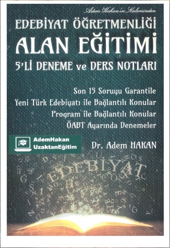 ALAN EĞİTİMİ 5'Lİ DENEME VE DERS NOTLATI Zeta Fotokopi