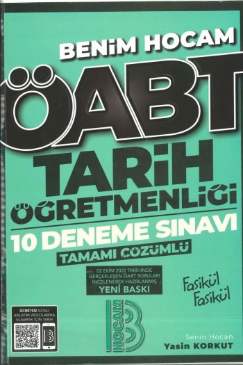 TARİH ÖĞRETMENLİĞİ 10 DENEME SINAVI ÇÖZÜMLÜ Zeta Fotokopi