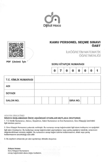 İLKÖĞRETİM MATEMATİK ÖĞRETMENLİĞİ Zeta Fotokopi