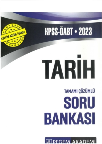 TARİH TAMAMI ÇÖZÜMLÜ SORU BANKASI Zeta Fotokopi