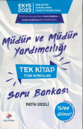 MÜDÜR VE MÜDÜR YARDIMCILIĞI TEK KİTAP SORU BANKASI TÜM KONULAR Zeta Fotokopi