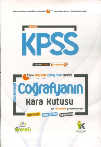 COĞRAFYANIN KARA KUTUSU