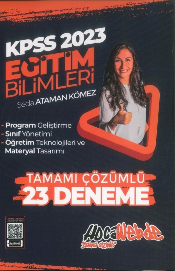 PROGRAM GELİŞ. SINIF YÖNETİMİ- ÖĞRETİM TEKN. VE MATERYAL TASARIM 23 DENEME ÇÖZÜMLÜ
