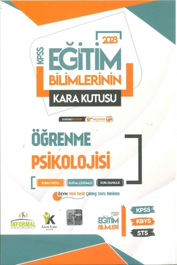 KARA KUTU ÖĞRENME PSİKOLOJİSİ KONU ÖZETLİ SORU BANKASI Zeta Fotokopi