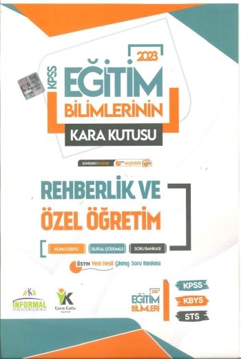 KARA KUTU REHBERLİK VE ÖZEL ÖĞRETİM KONU ÖZETLİ SORU BANKASI Zeta Fotokopi