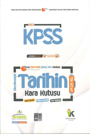 TARİHİN KARA KUTUSU (TEK KİTAP) Zeta Fotokopi