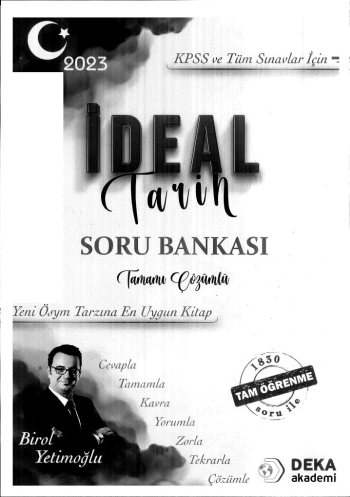 İDEAL TARİH TAMAMI ÇÖZÜMLÜ SORU BANKASI Zeta Fotokopi