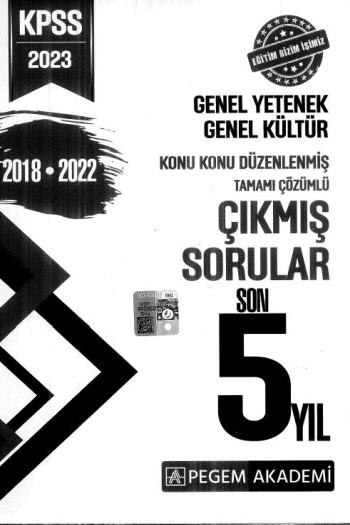 KONU KONU ÇIKMIŞ SORULAR ÇÖZÜMLĞ 2018-2022 Zeta Fotokopi