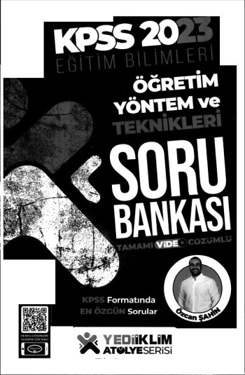 ATÖLYE SERİSİ ÖĞRETİM YÖNTEM VE TEKNİKLERİ SORU BANKASI Zeta Fotokopi