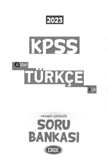 A'DAN Z'YE TÜRKÇE SORU BANKASI Zeta Fotokopi