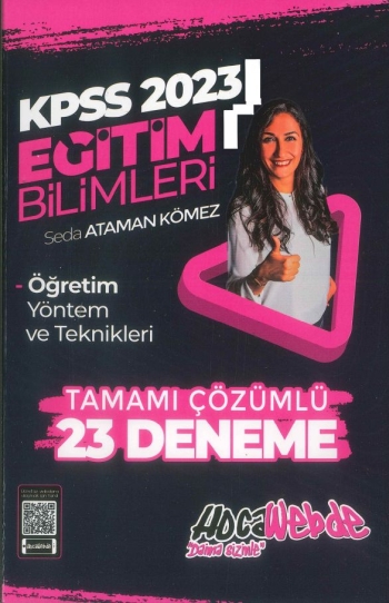 ÖĞRETİM YÖNTEM VE TEKNİKLERİ TAMAMI ÇÖZÜMLÜ 23 DENEME Zeta Fotokopi