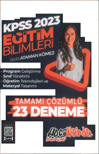 PROGRAM GELİŞTİRME - SINIF YÖNETİMİ ÖĞRETİM TEKNOLOJİLERİ VE MATERYAL TASARIM TAMAMI ÇÖZÜMLÜ 23 DENEME Zeta Fotokopi