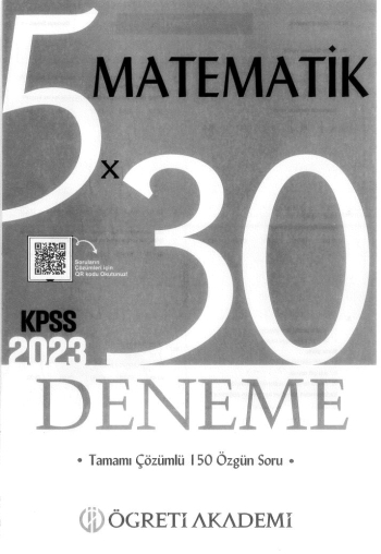 MATEMATİK 5*30 DENEME ÇÖZÜMLÜ