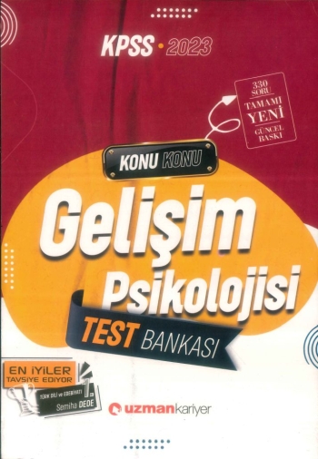 GELİŞİM PSİKOLOJİSİ TEST BANKASI KONU KONU Zeta Fotokopi