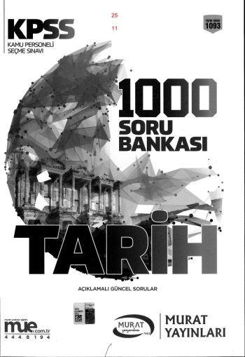 TARİH 1000 SORU BANKASI Zeta Fotokopi