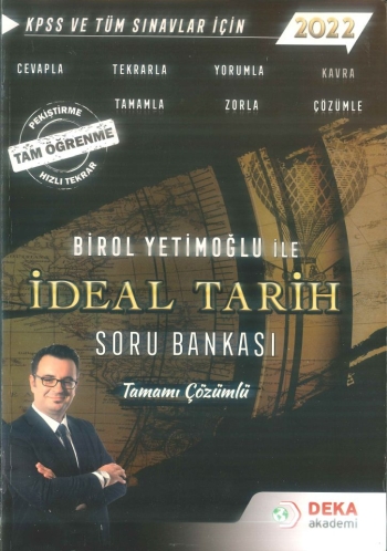 BİROL YETMİOĞLU İLE İDEAL TARİH SORU BANKASI Zeta Fotokopi