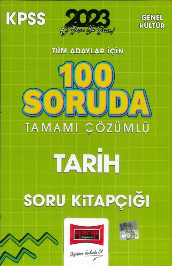 100 SORUDA TARİH ÇÖZÜMLÜ SORU KİTAPÇIĞI