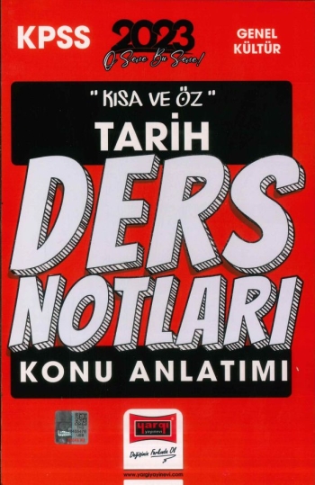 KISA VE ÖZ TARİH DERS NOTLARI KONU ANLATIMI