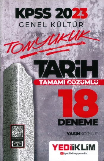 TONYUKUK TARİH TAMAMI ÇÖZÜMLÜ 18 DENEME Zeta Fotokopi