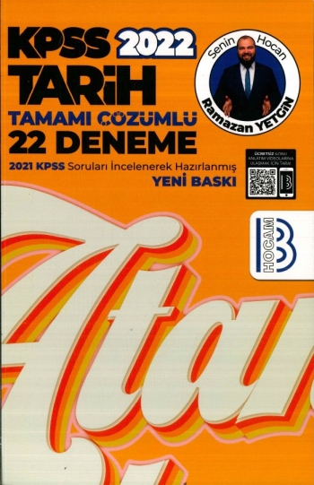 ATANACAKSIN TARİH TAMAMI ÇÖZÜMLÜ 22 DENEME Zeta Fotokopi