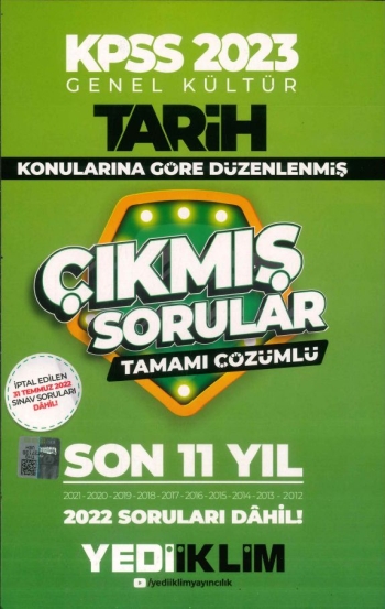 TARİH KONULARINA GÖRE DÜZENLENMİŞ 2012-2022 ÇÖZÜMLÜ ÇIKMIŞ SORULAR Zeta Fotokopi