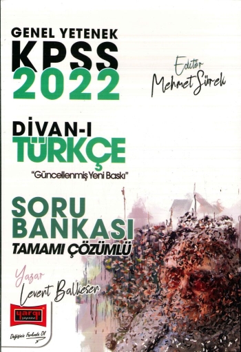 DİVAN-I TÜRKÇE ÇÖZÜMLÜ SORU BANKASI Zeta Fotokopi