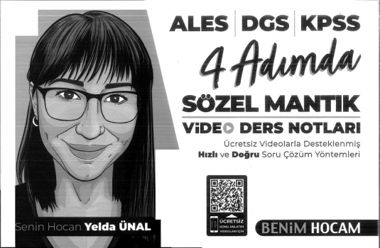 4 ADIMDA SÖZEL MANTIK VİDEO DERS NOTLARI Zeta Fotokopi