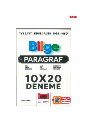 BİLGE PARAGRAF 10*20 DENEME Zeta Fotokopi