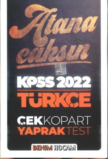 ATANAKCASIN TÜRKÇE ÇEK KOPART YAPRAK TEST Zeta Fotokopi