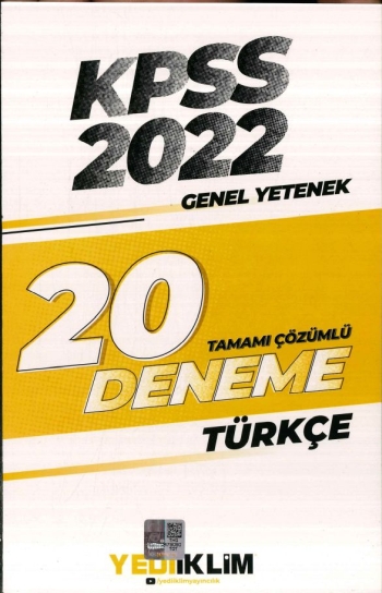 TÜRKÇE 20 DENEME ÇÖZÜMLÜ Zeta Fotokopi