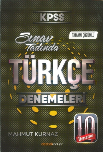 SINAV TADINDA TÜRKÇE ÇÖZÜMLÜ 10 DENEME Zeta Fotokopi