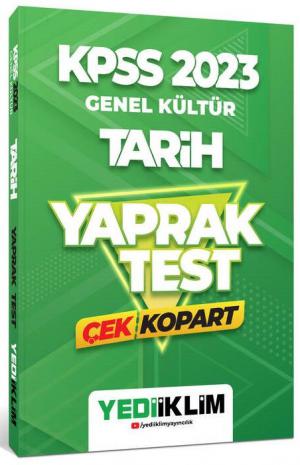 Tarih Çek Kopart Yaprak Test